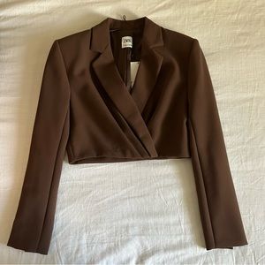 ZARA Cropped Blazer